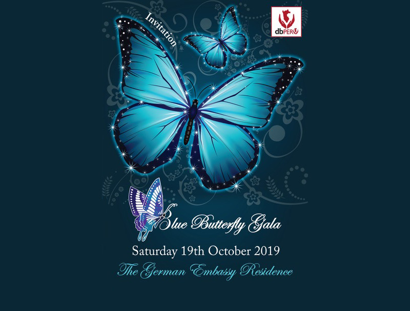 duperu blue butterfly gala