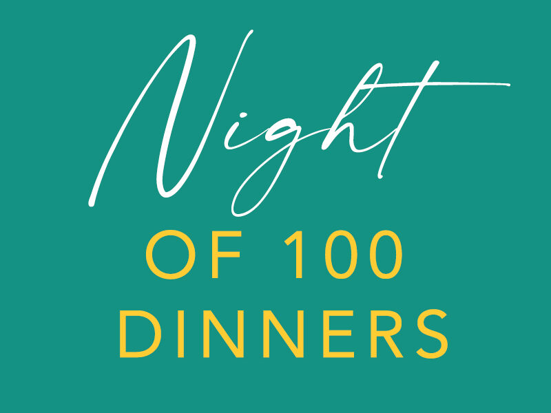 night of 100 dinners