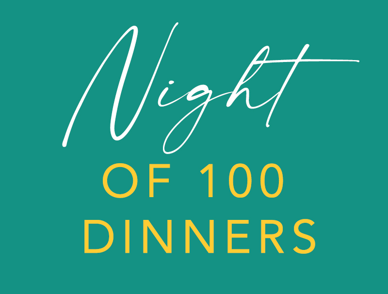night of 100 dinners